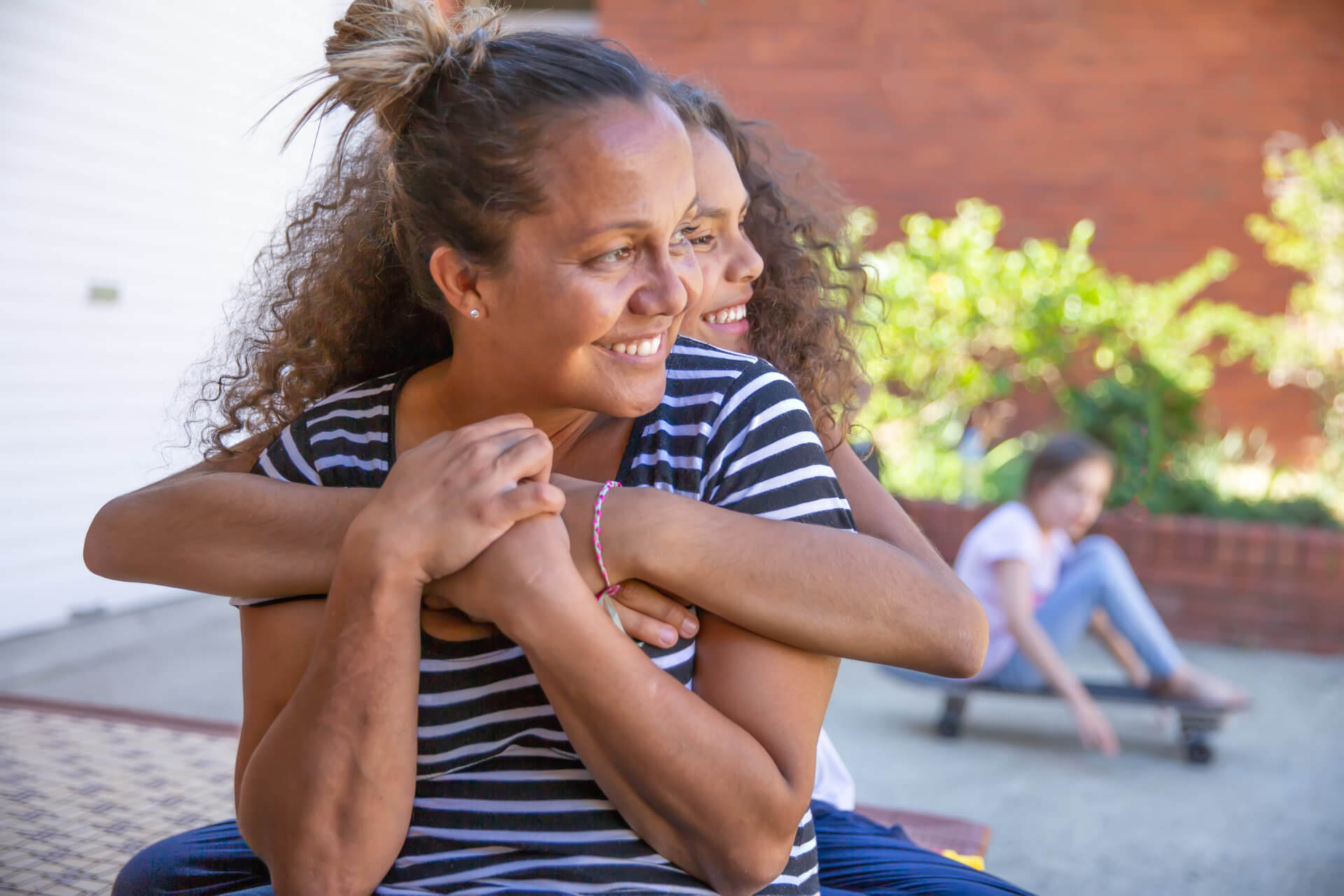 ParentsNext hugging