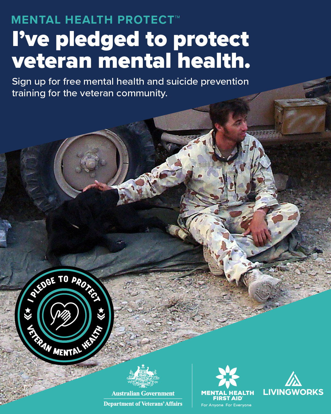 Veteran Mental Health Protect Pledge Campaign