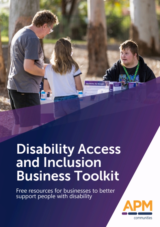 The Inclusive Business Toolkit is a practical guide to help businesses and organisations improve access and inclusion for people with disability.