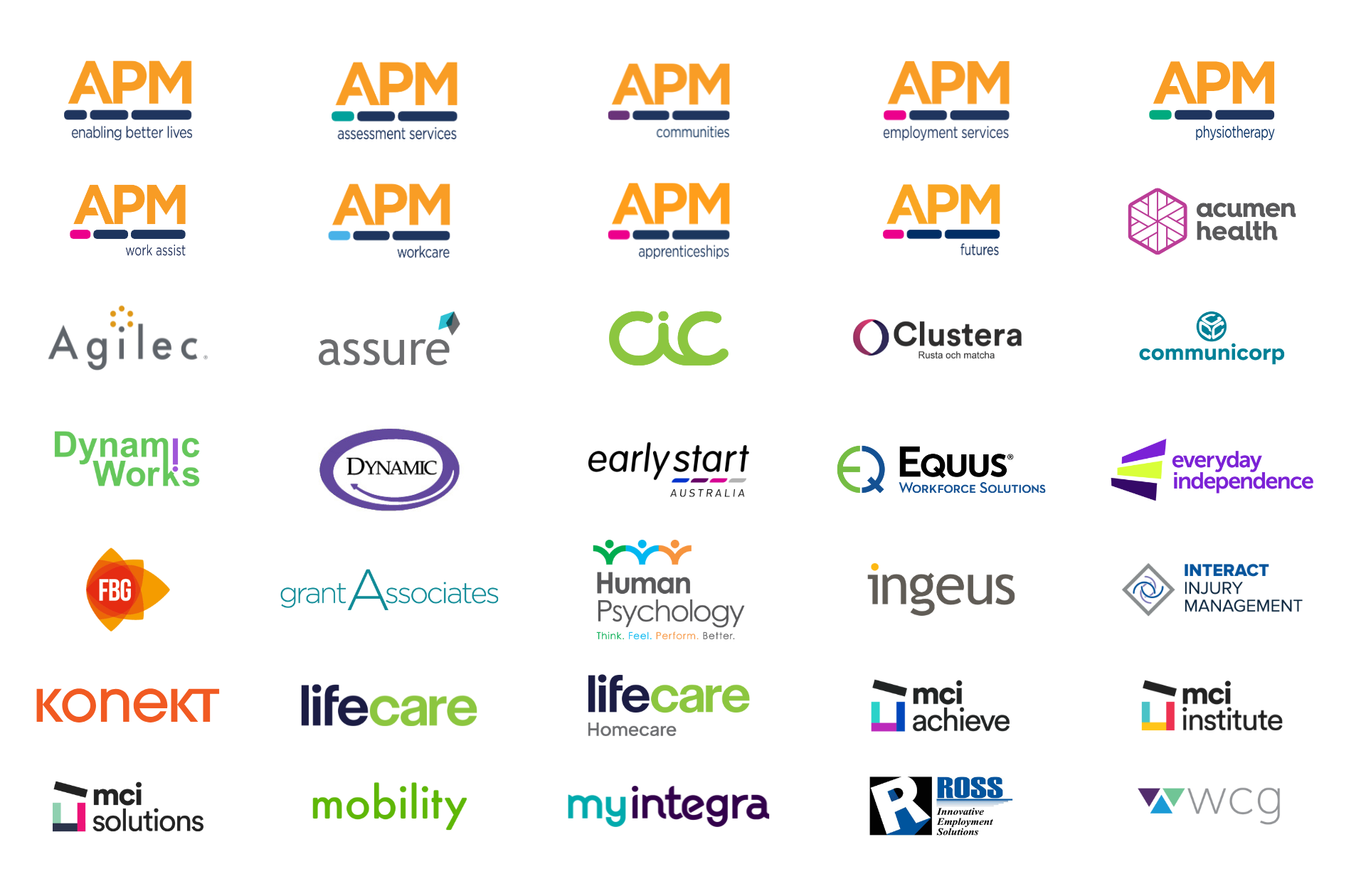 APM Group brands around the world